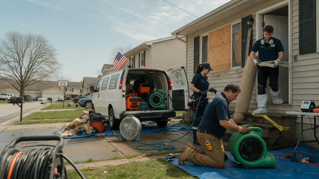 Water Damage Restoration in Savanna, OK near me